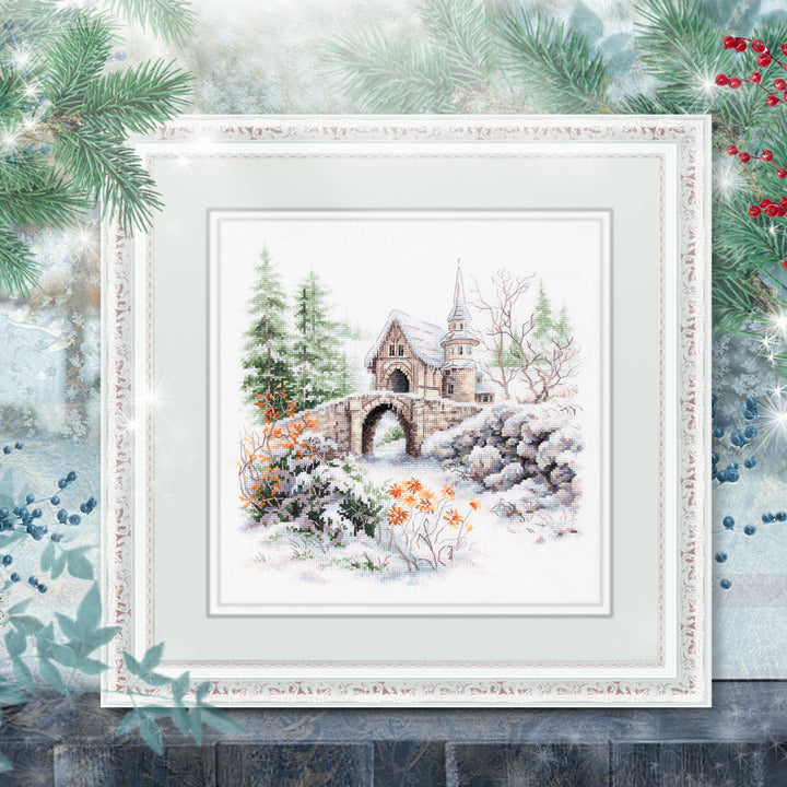 In Winter Dreams Counted Cross Stitch Kit by Magic Needle 350-743
