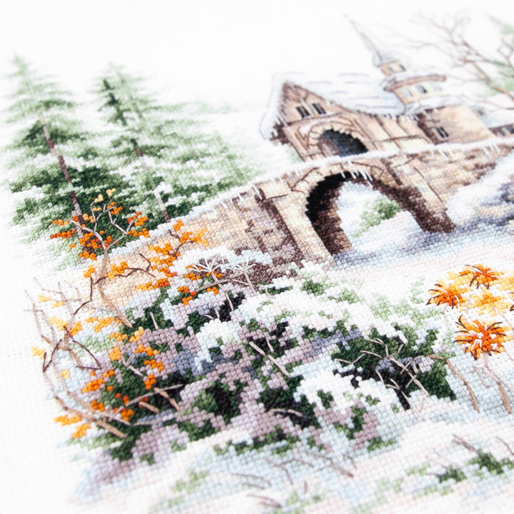 In Winter Dreams Counted Cross Stitch Kit by Magic Needle 350-743
