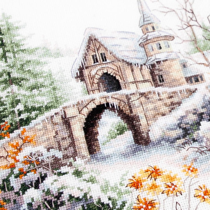 In Winter Dreams Counted Cross Stitch Kit by Magic Needle 350-743