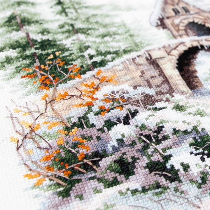 In Winter Dreams Counted Cross Stitch Kit by Magic Needle 350-743