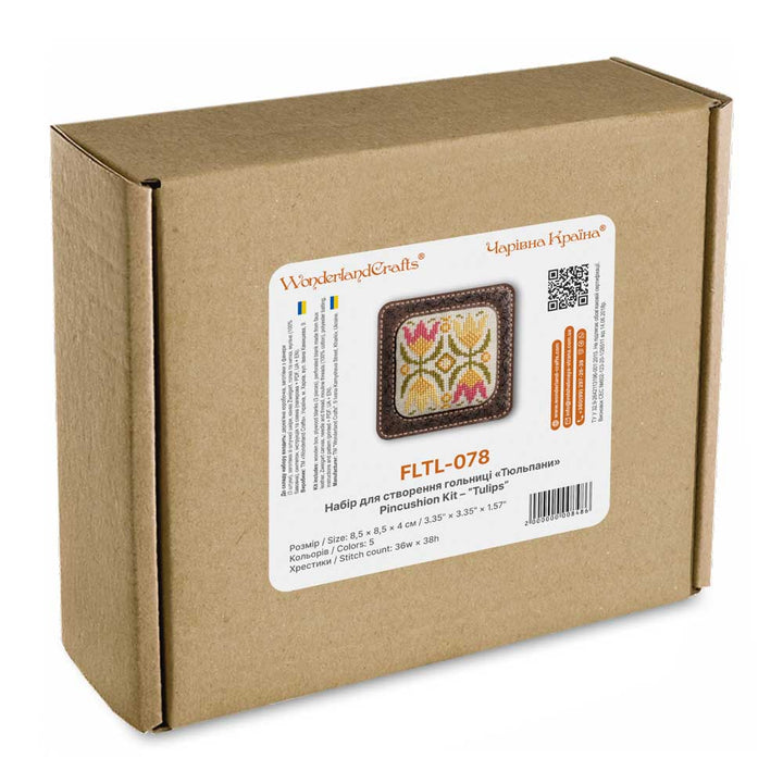 Pincushion Kit ‚Äì ‚ÄúTulips‚Äù FLTL-078