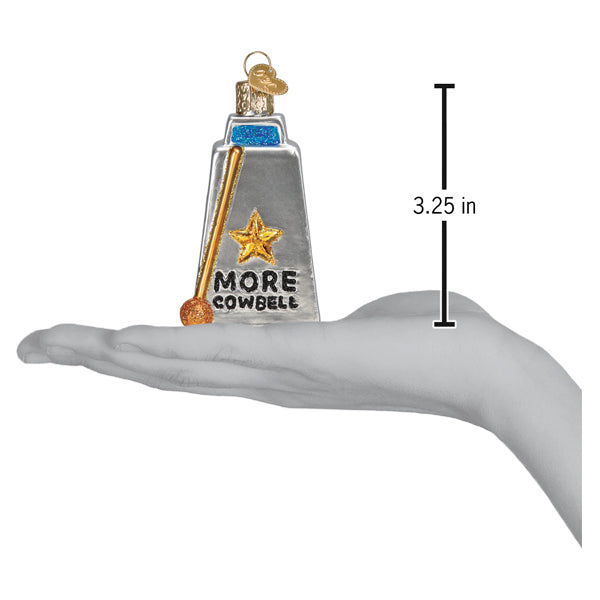Cowbell Ornament