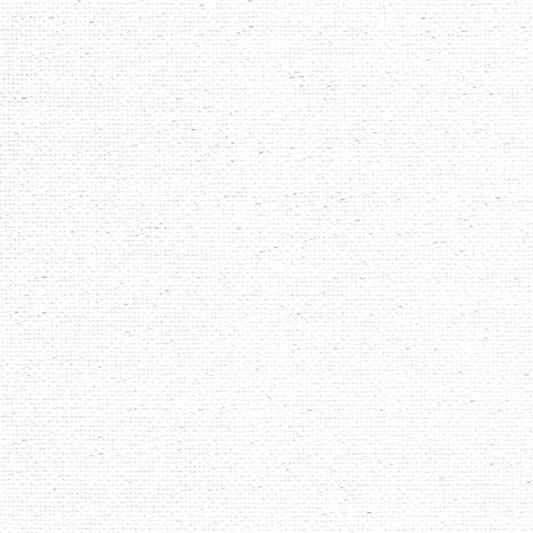 Precut Lugana 25 count White with pearl lurex 3835/11