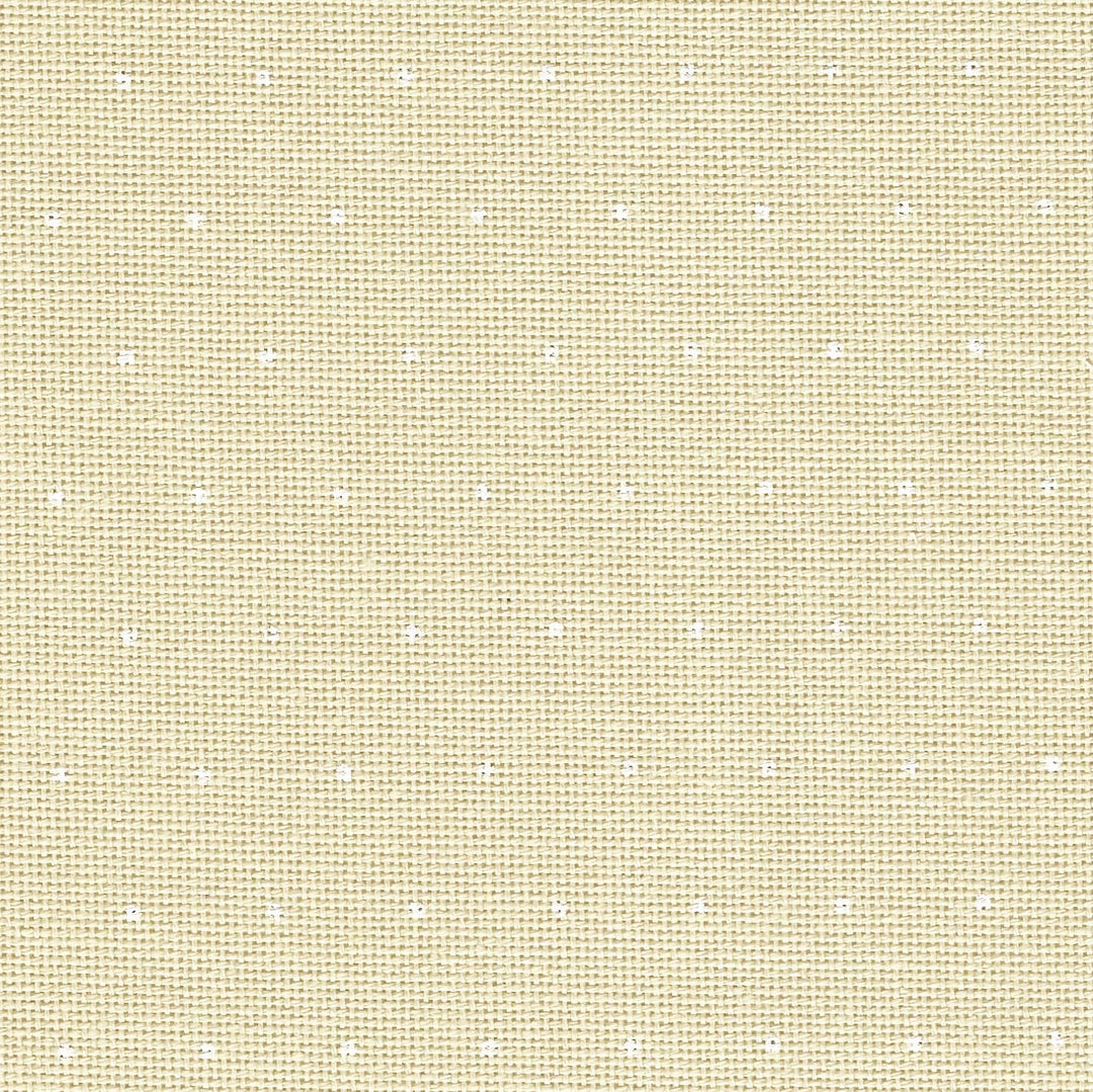 25-Count White Dot/Sand Precut Lugana Cross Stitch Fabric by Zweigart 3835/2419
