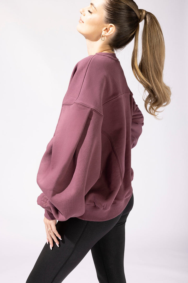 Brunch Sweater - Merlot