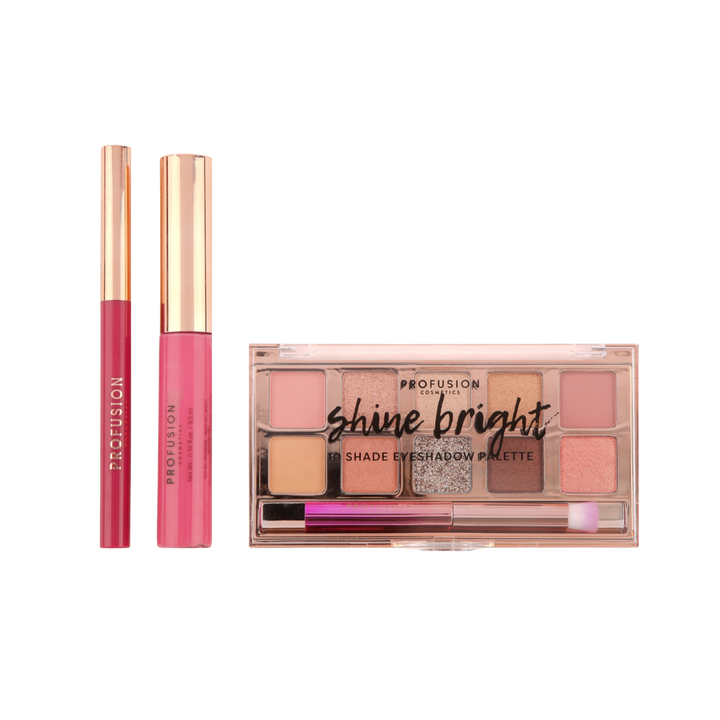 Crimson Star Struck – 4-Piece Face and Eye Set