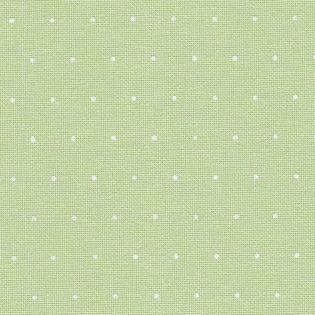 Precut Murano Mini Dots 32 count Green with White Petit Points 3984/6349
