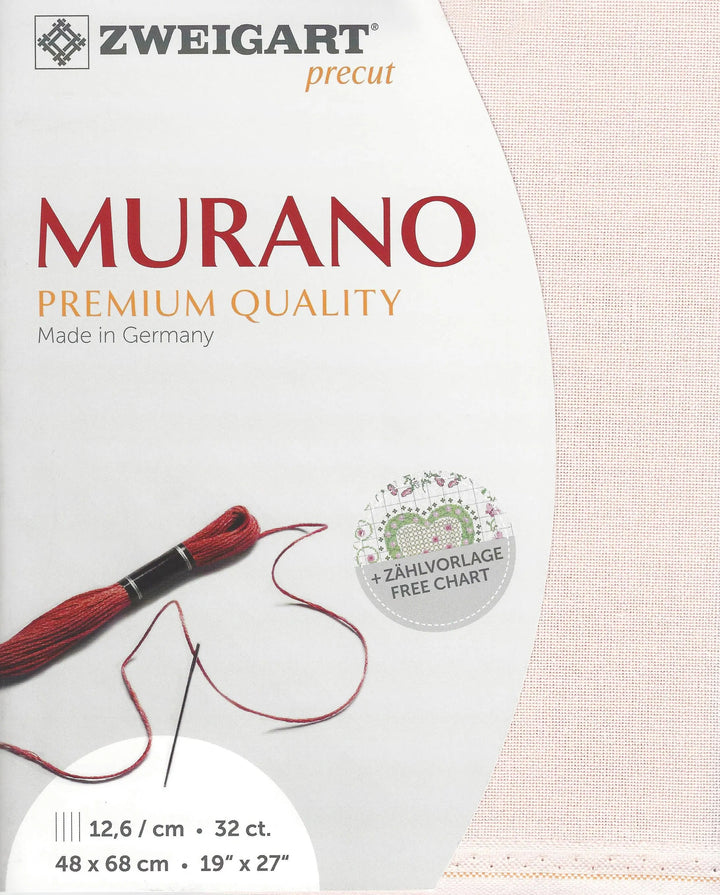 Precut Murano 32 count Blush 3984/4115