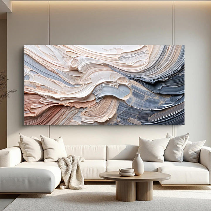 Rough Minimalist Impasto Wall Art