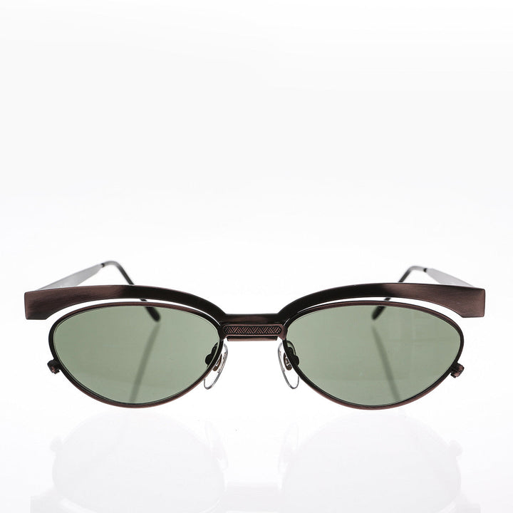 Floating Lens Cat Eye 90s Vintage Sunglass - Trina 1