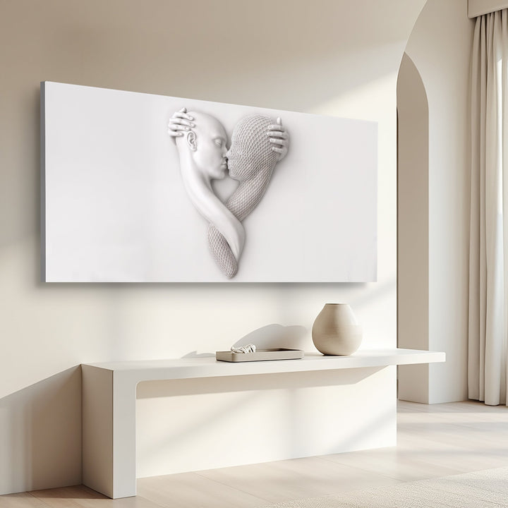 Eternal Love Figure Abstract Wall Art VI