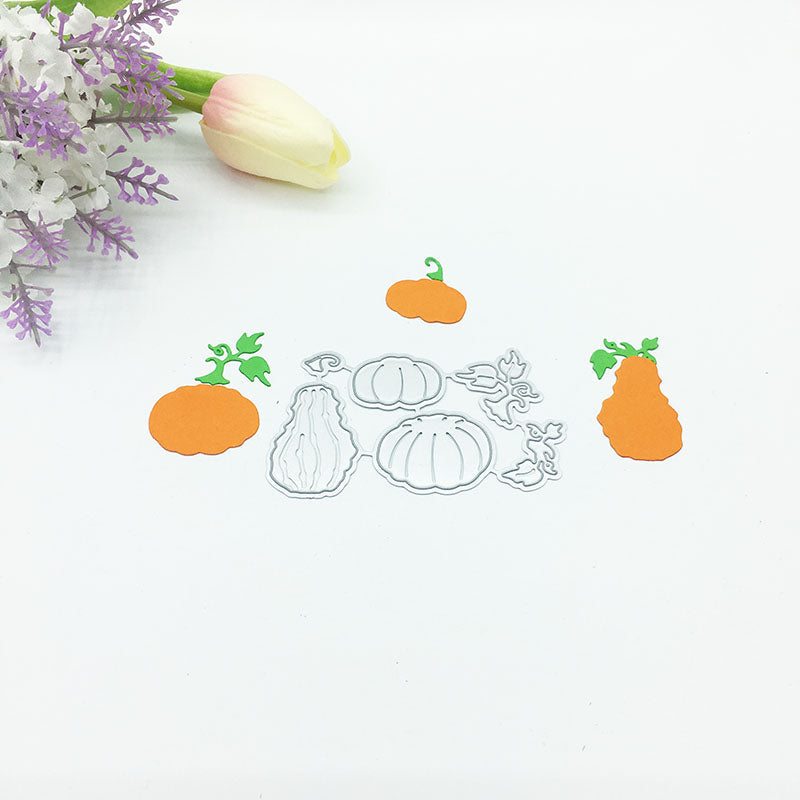 Pumpkin Scrapbooking Cutting Die by Wizardi QJ48