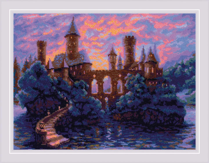 Mysterious Castle¬¨‚Ä† R1909 Counted Cross Stitch Kit