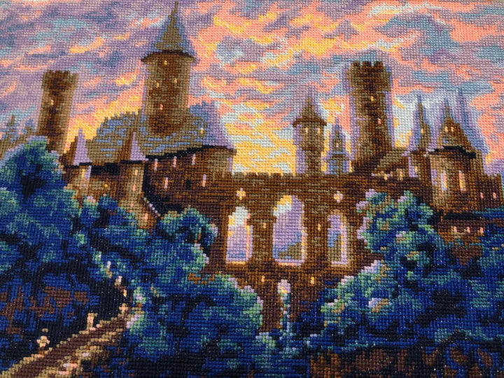 Mysterious Castle¬¨‚Ä† R1909 Counted Cross Stitch Kit