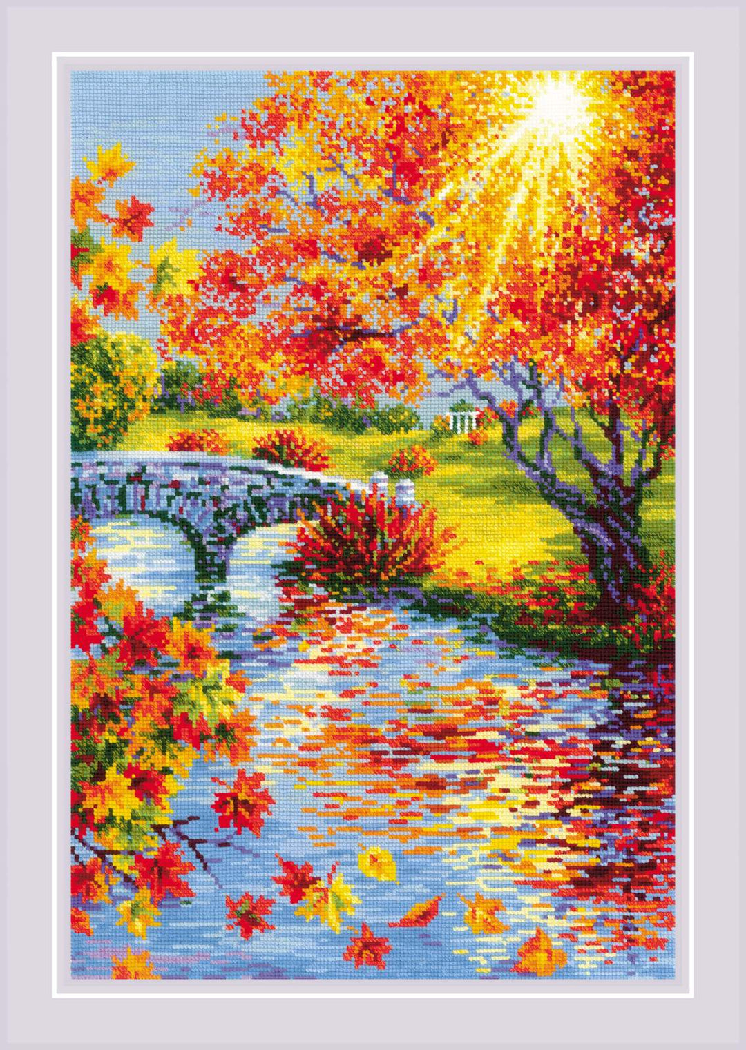 Sunny Autumn R2031 Counted Cross Stitch Kit