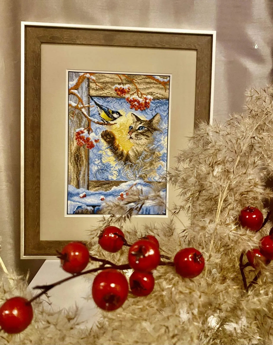 Meeting at the Window R2049 Counted Cross Stitch Kit