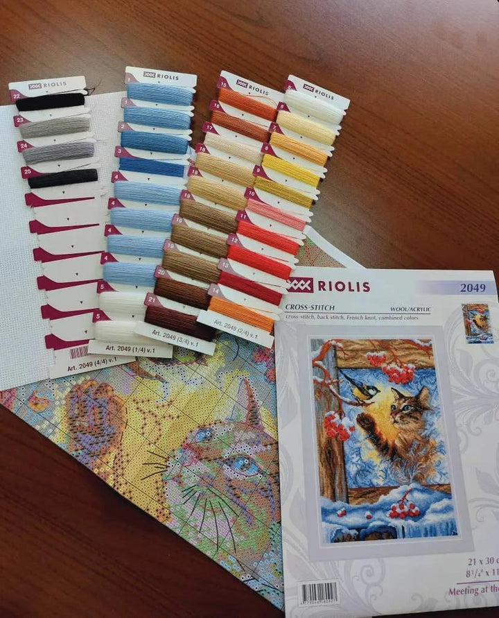 Meeting at the Window R2049 Counted Cross Stitch Kit