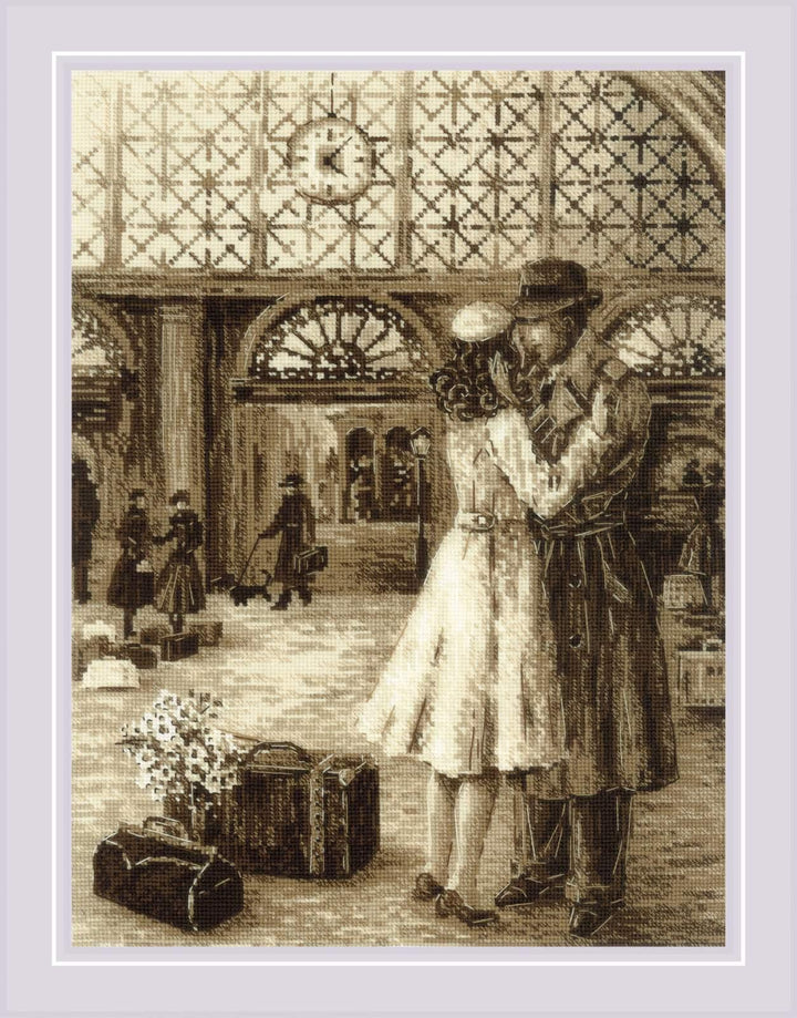 Old Photo. Rendezvous R2111 Counted Cross Stitch Kit