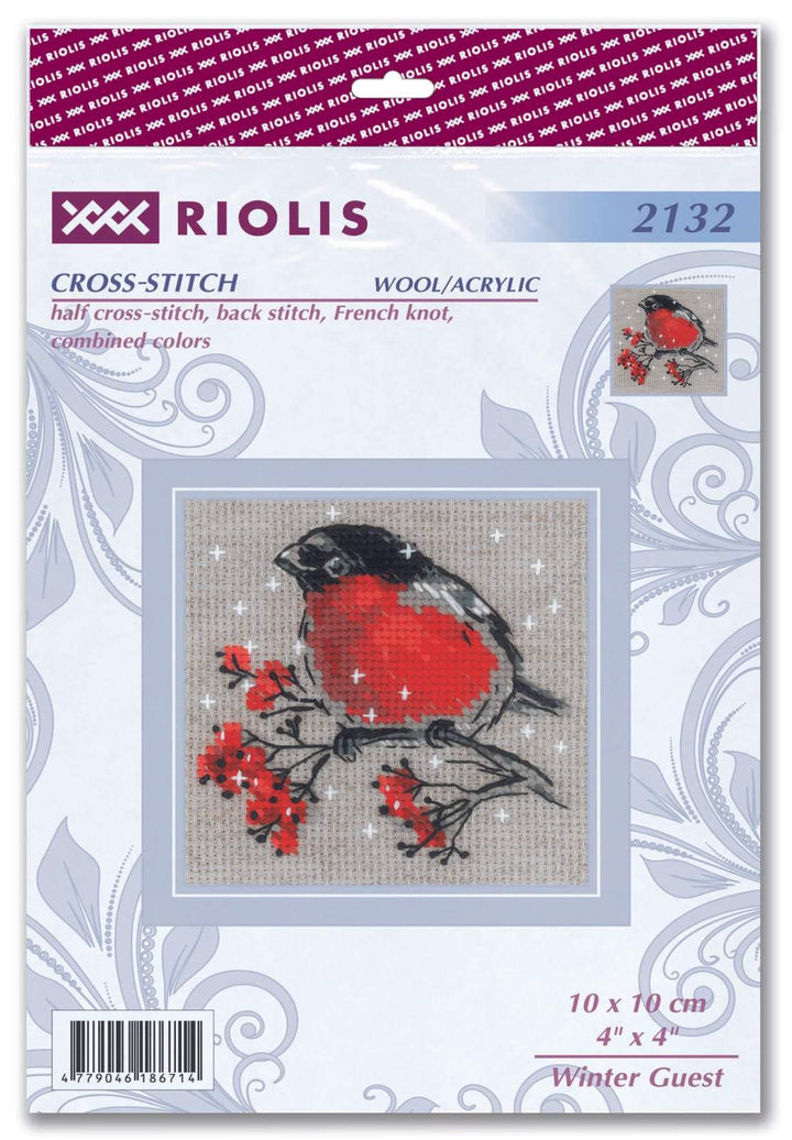Winter Guest R2132 Counted Cross Stitch Kit