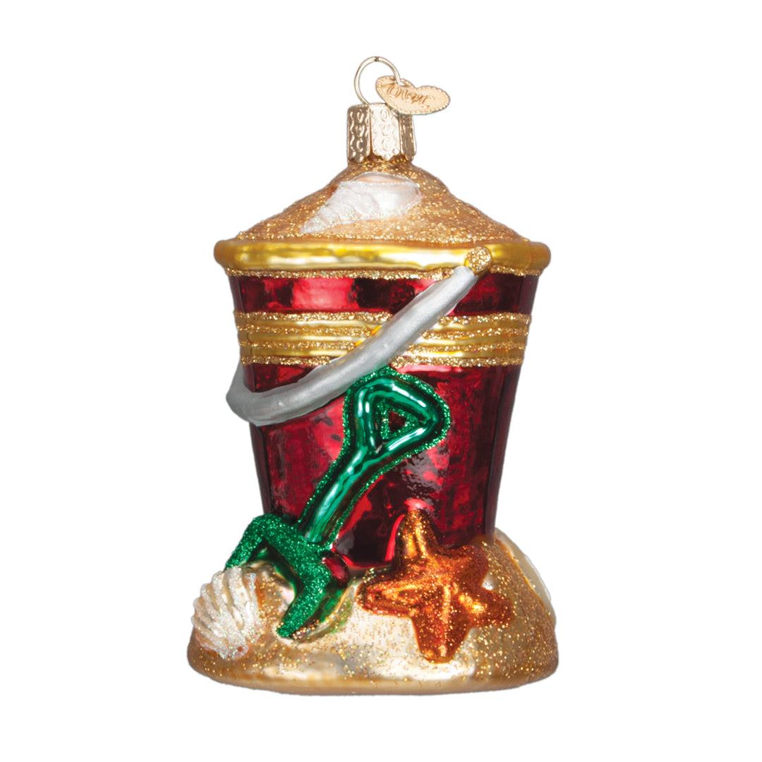 Beach Bucket Ornament