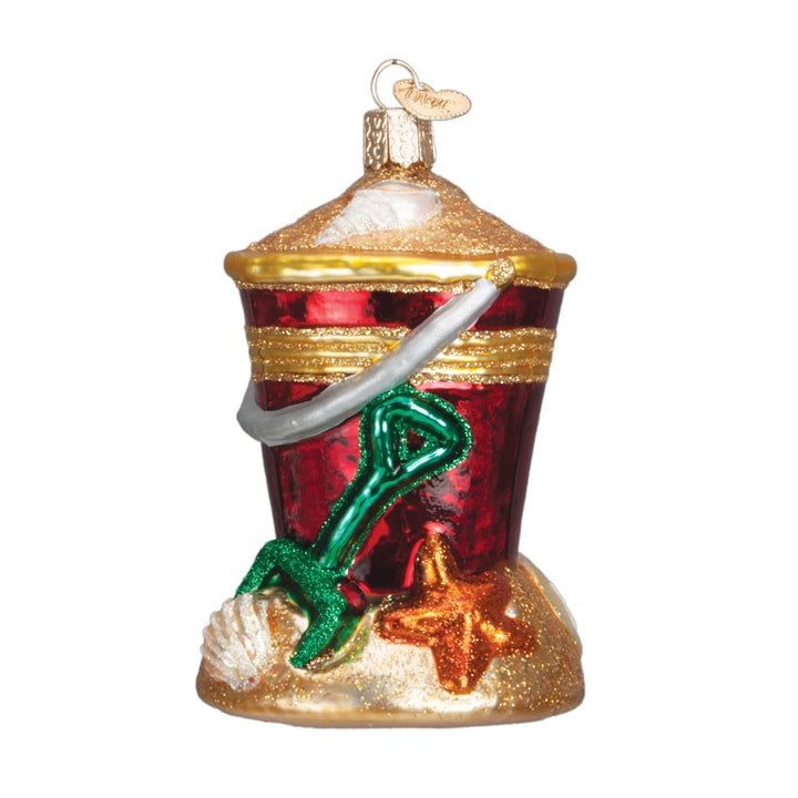 Beach Bucket Ornament