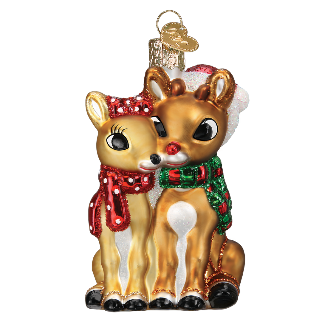Rudolph® And Clarice™ Ornament