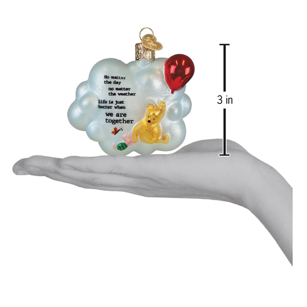 Winnie And Piglet Together Ornament