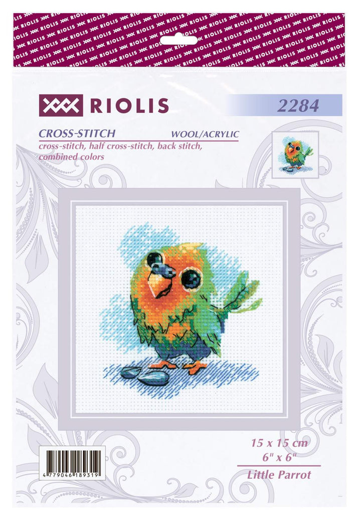 Little Parrot R2284 Counted Cross Stitch Kit