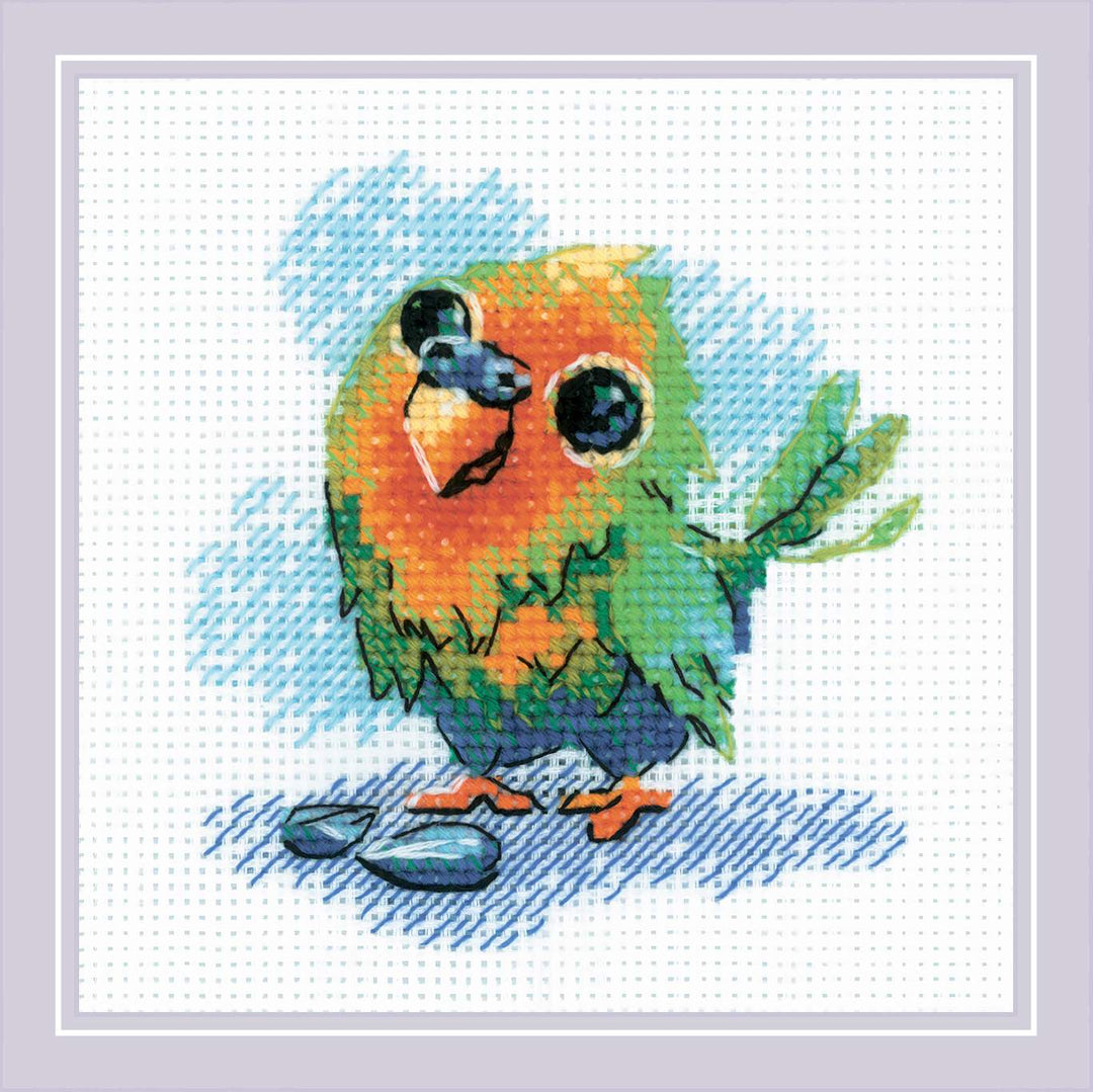 Little Parrot R2284 Counted Cross Stitch Kit