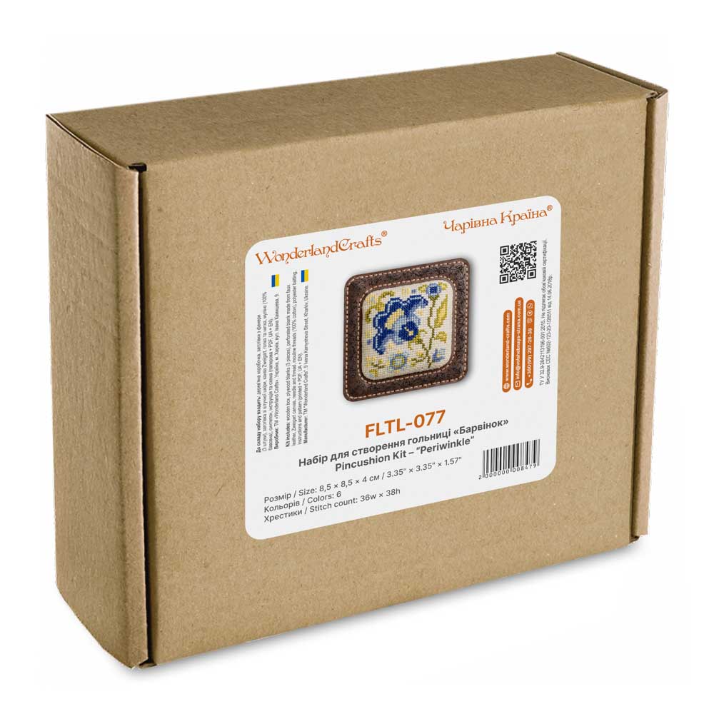 Pincushion Kit ‚Äì ‚ÄúPeriwinkle‚Äù FLTL-077