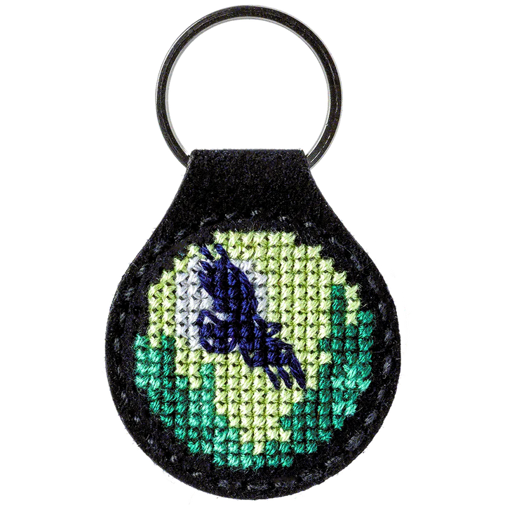 Forest Key Chain Cross-stitch kit on artificial leather FLHL-015