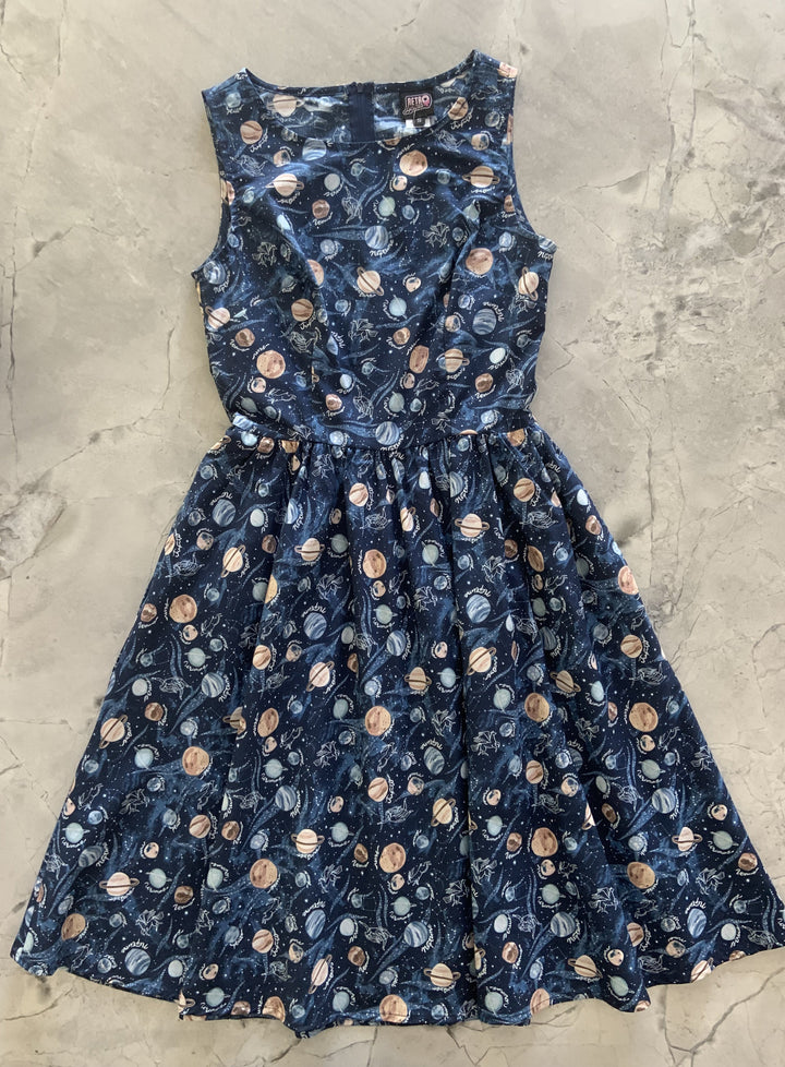 Planets Vintage Dress