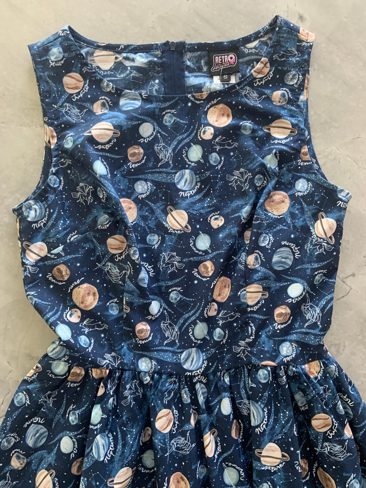 Planets Vintage Dress