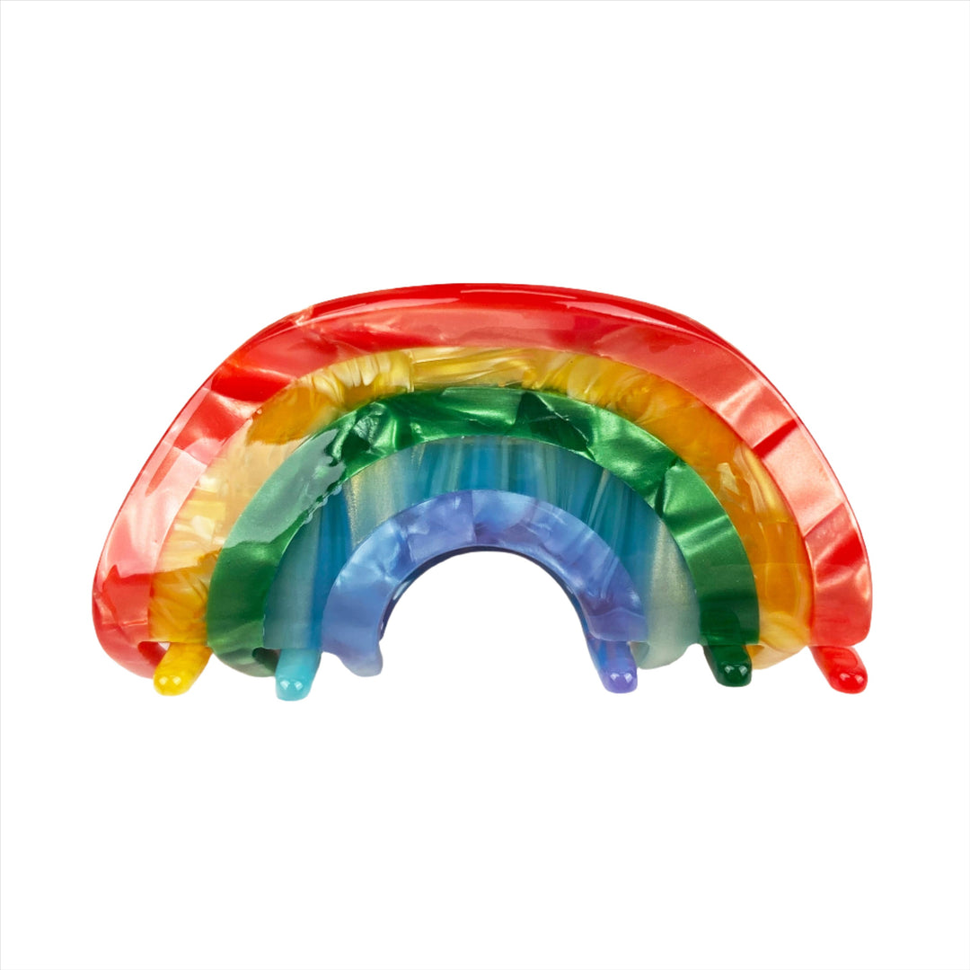 Rainbow Cute Acetate Hair Claw Clip