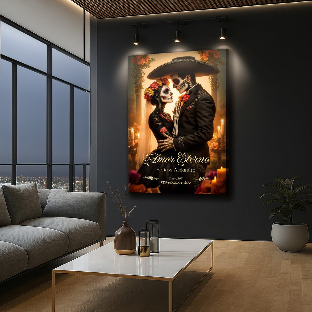 Personalized Eternal Love Halloween Sign