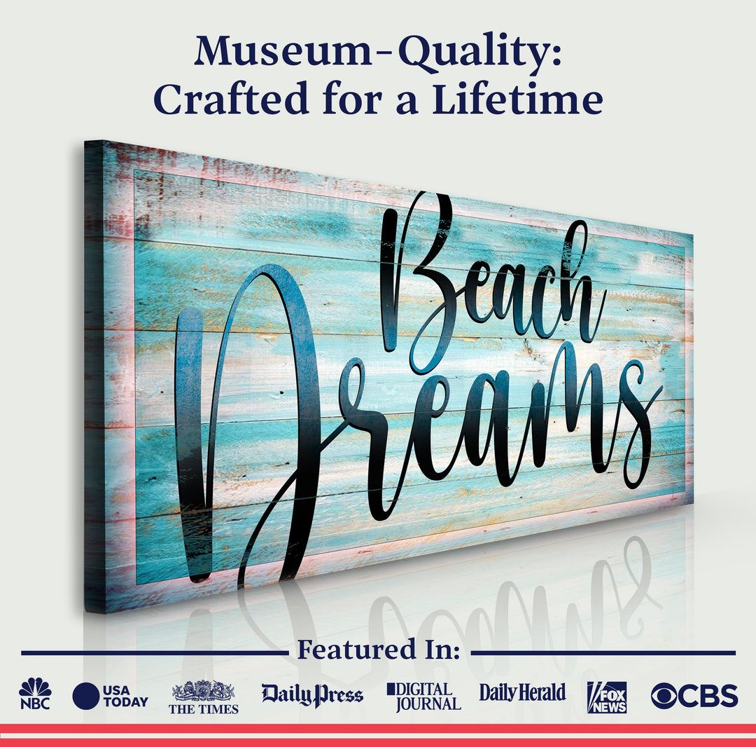 Beach Dreams Sign II