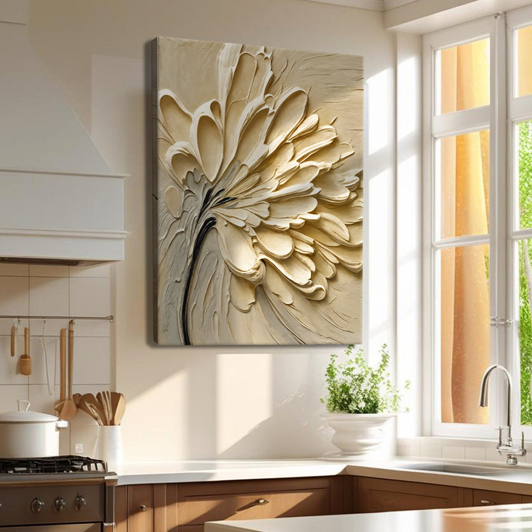 Flower Splatter Wall Art