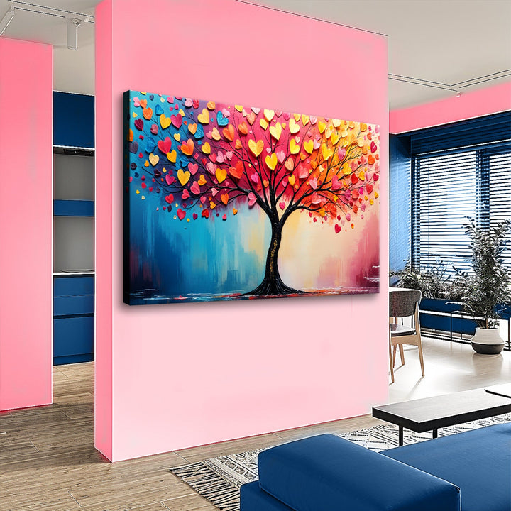 Living Rainbow Impasto Wall Art