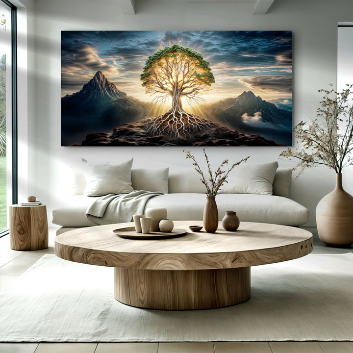 Burning Bush - Faith Wall Art VIII