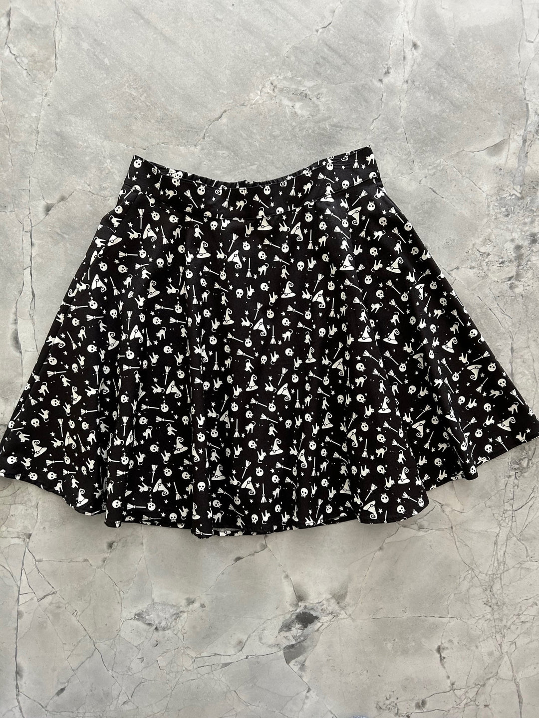 Hocus Pocus Glow in the Dark Skater Skirt