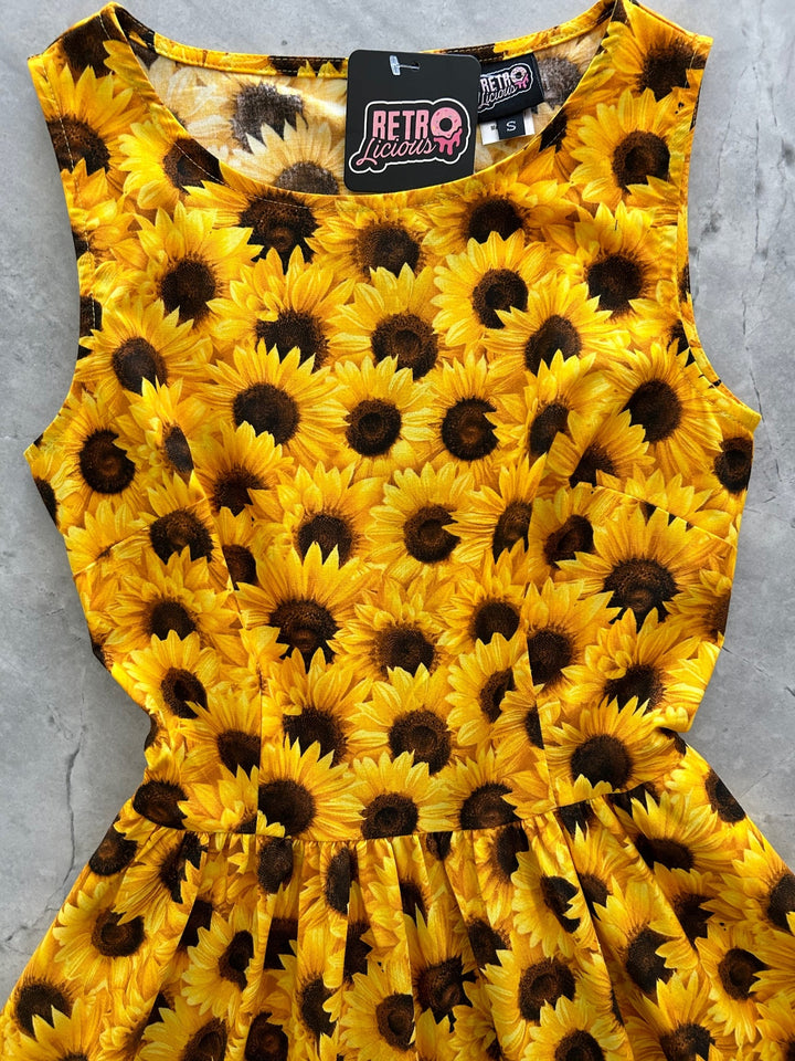 Sunflower Vintage Dress