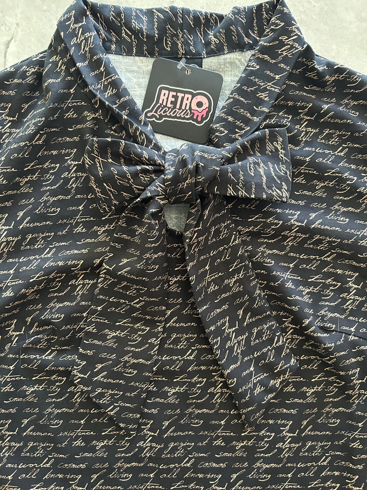 Words Bow Top - 4X only, 1 left!