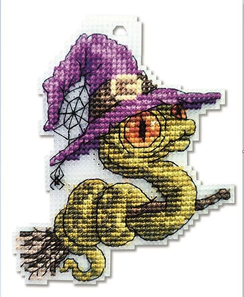 Snake Counted cross stitch kit 8092A