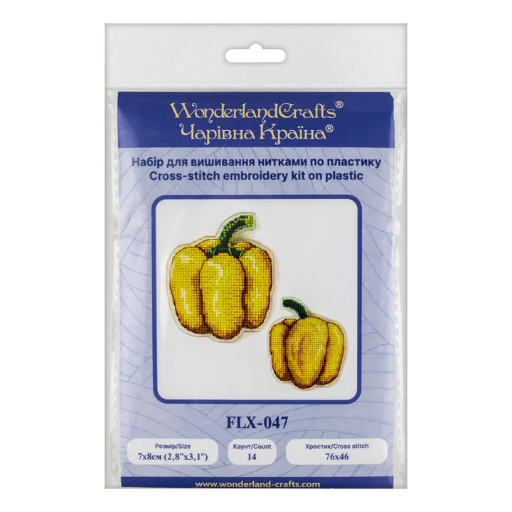 Cross-stitch kits on a plastic base FLX-047