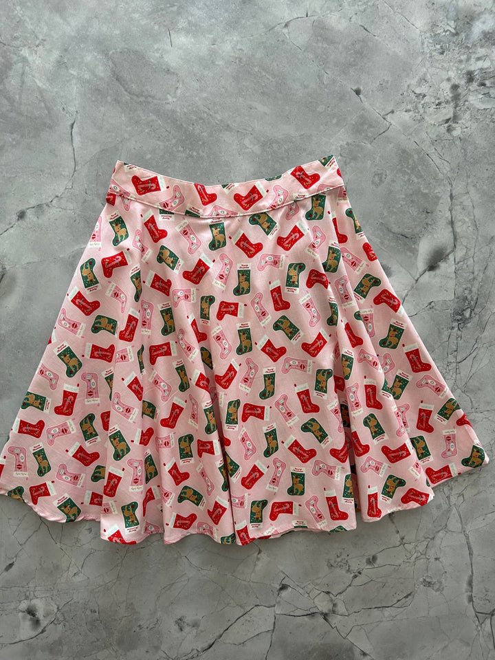 Stockings Skater Skirt