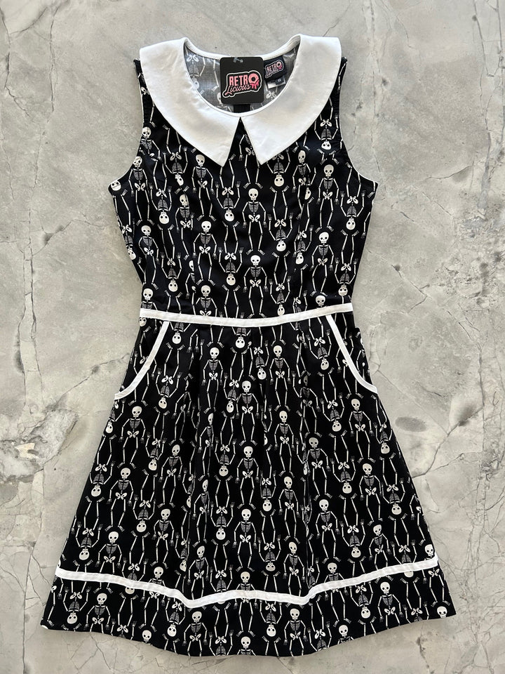 Skeleton Collared Dress