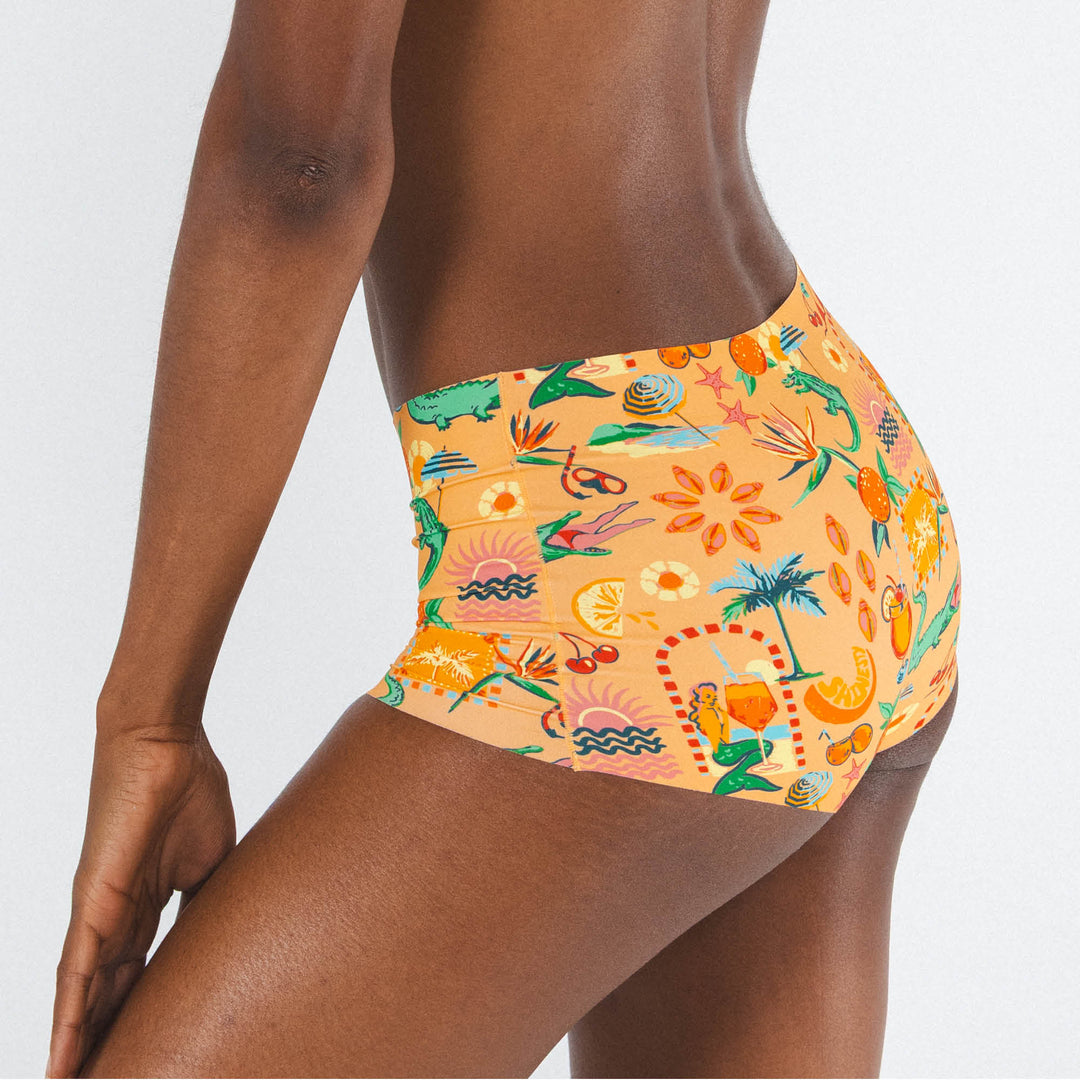 The Sunshine State | Creamsicle Summer Women’s Seamless Boyshort
