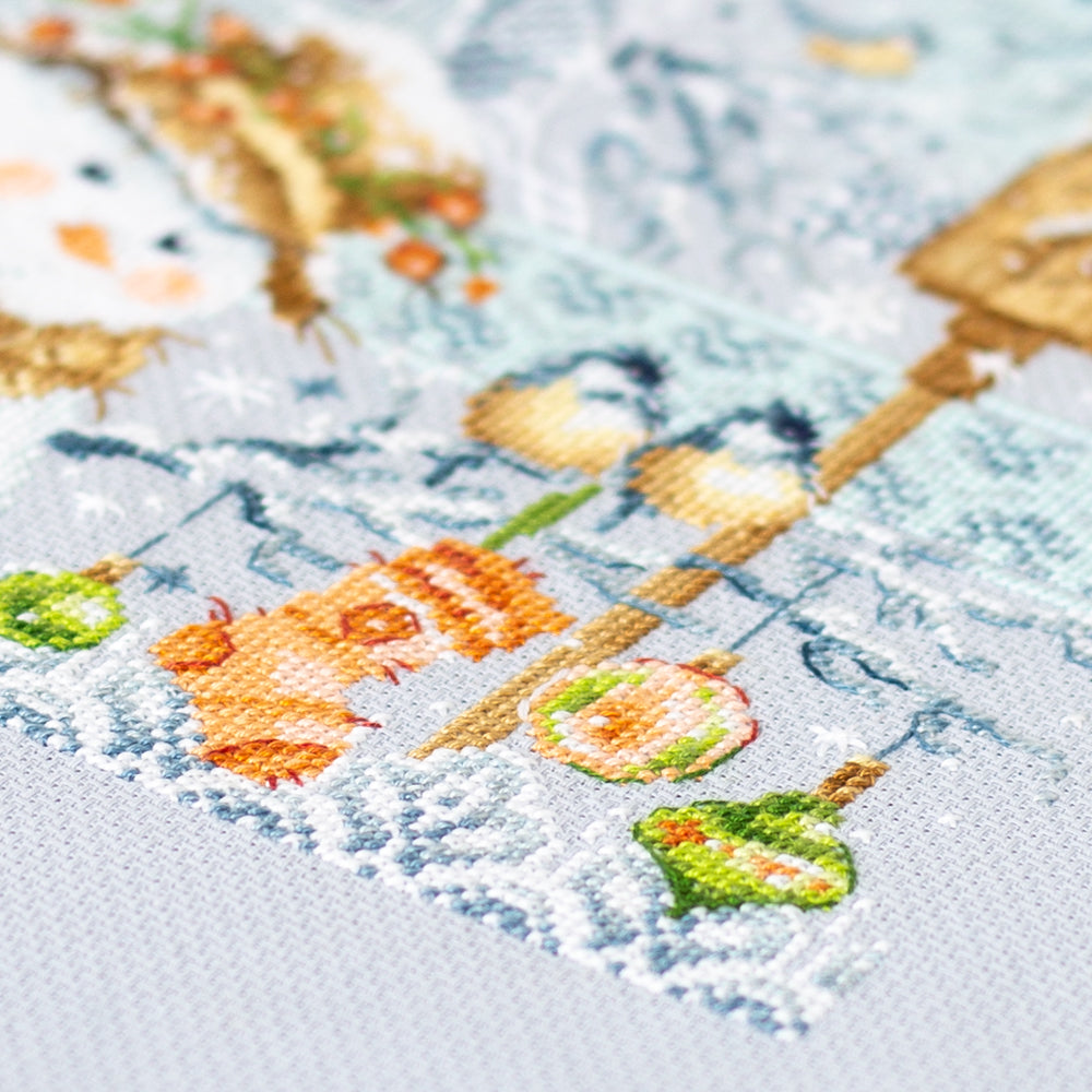 Hello,Winter! 540-701 Counted Cross-Stitch Kit