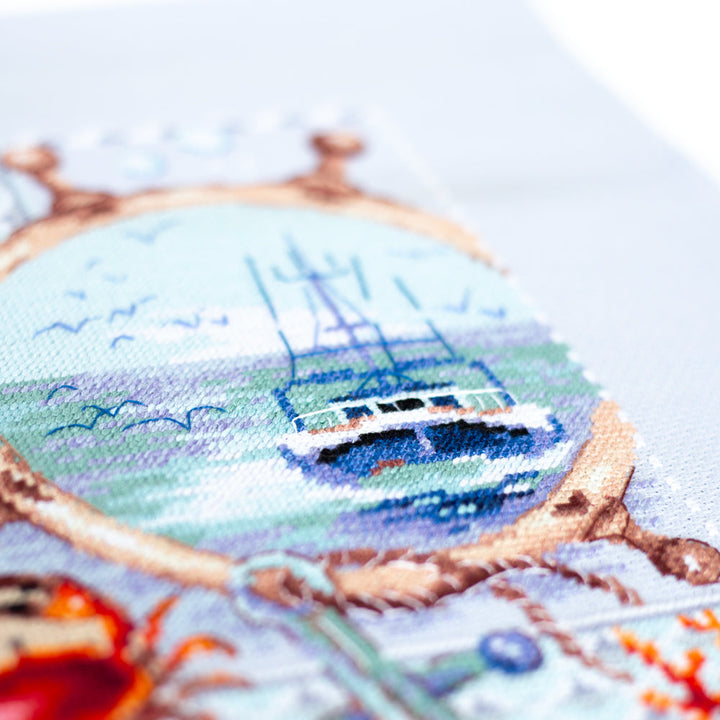 The Sea Calls to Me‚Ä¶ 540-702 Counted Cross-Stitch Kit