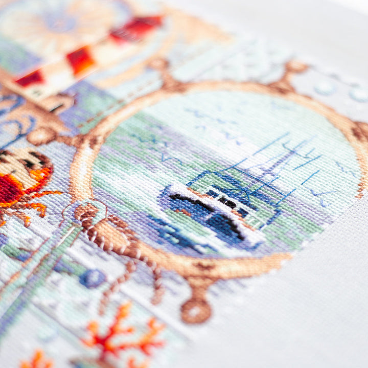 The Sea Calls to Me‚Ä¶ 540-702 Counted Cross-Stitch Kit